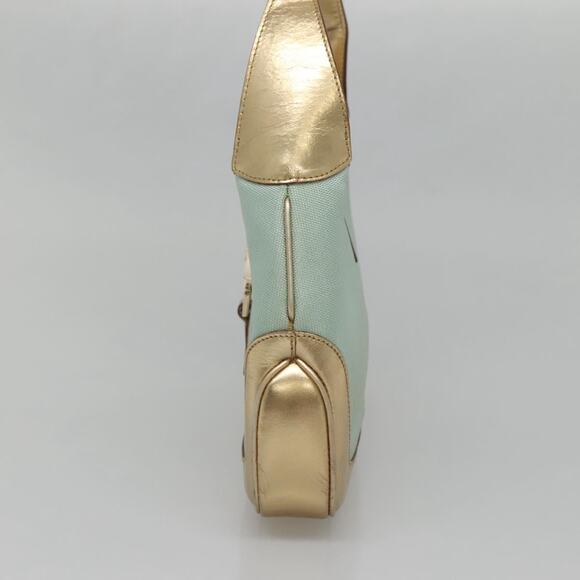 GUCCI Jackie Shoulder Bag Canvas Green Gold 001 001 - Picture 5 of 16